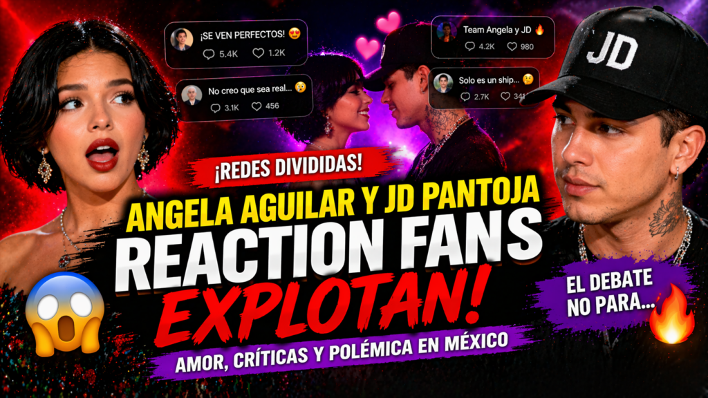 Angela Aguilar JD Pantoja reaction fans explotan y redes se dividen