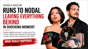 Angela Aguilar runs to Nodal leaving everything behind in shocking moment