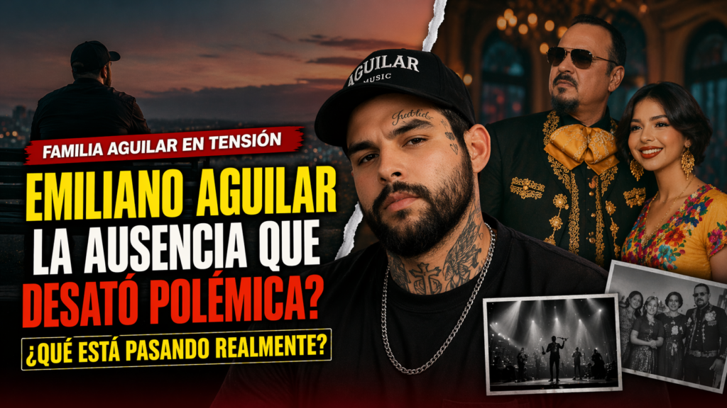 Emiliano Aguilar genera polémica tras su constante ausencia junto a la familia Aguilar