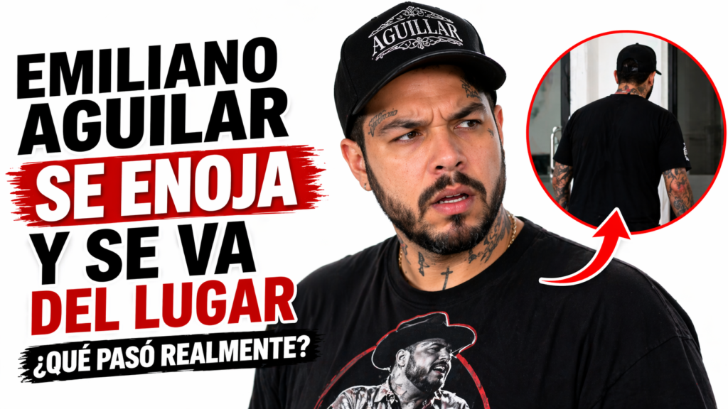 Emiliano Aguilar leaves suddenly and fans think something happened