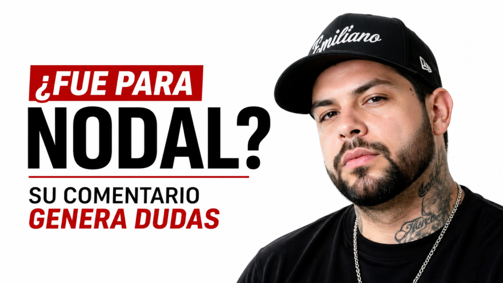 Emiliano hints at Nodal and fans believe it was about money