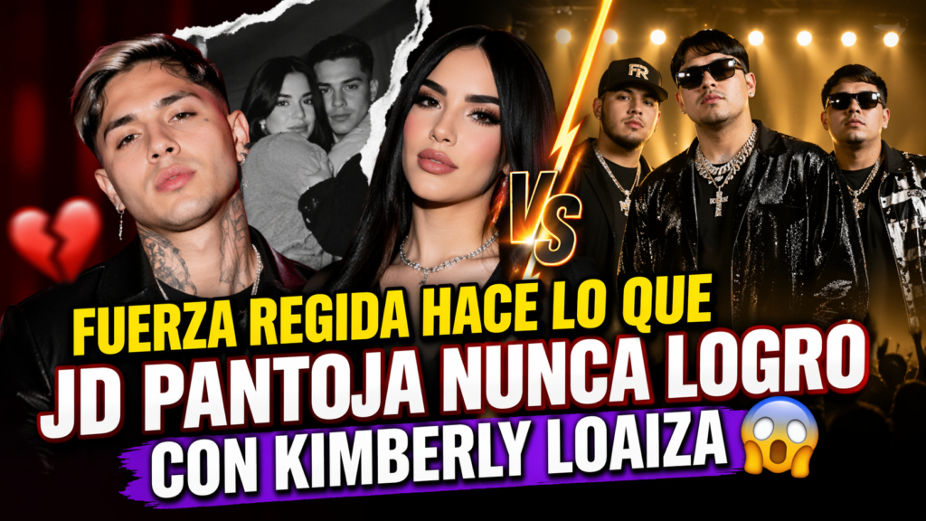 Fuerza Regida hace lo que JD Pantoja nunca logró con Kimberly Loaiza y desata polémica en redes