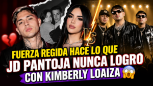 Fuerza Regida hace lo que JD Pantoja nunca logró con Kimberly Loaiza y desata polémica en redes
