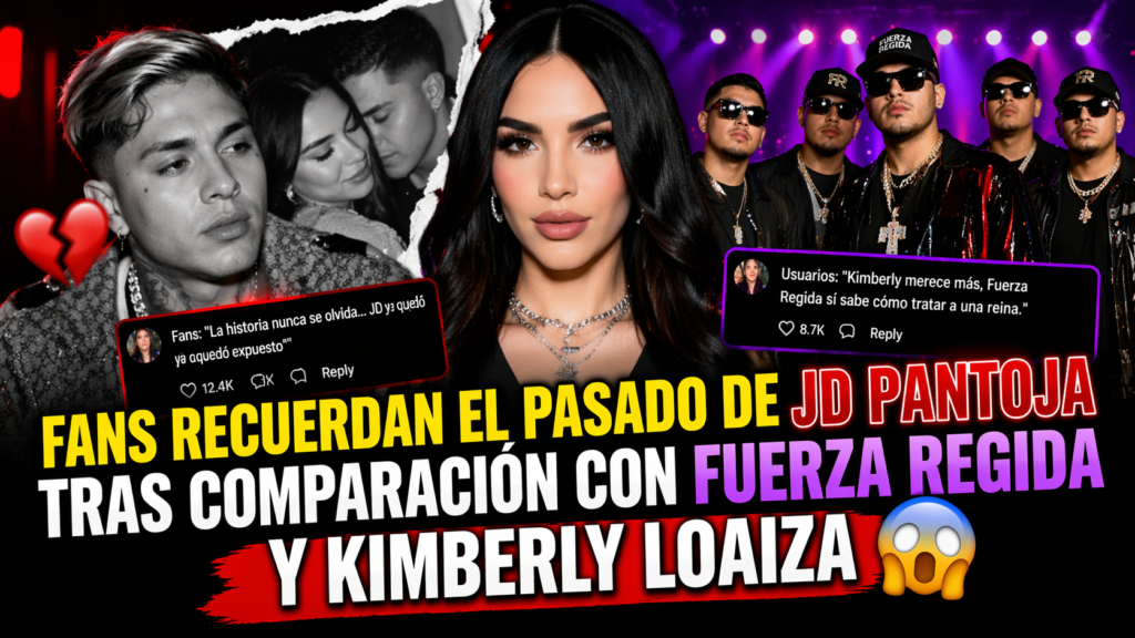 Fuerza Regida vs JD Pantoja: lo que nunca hizo con Kimberly Loaiza desata polémica