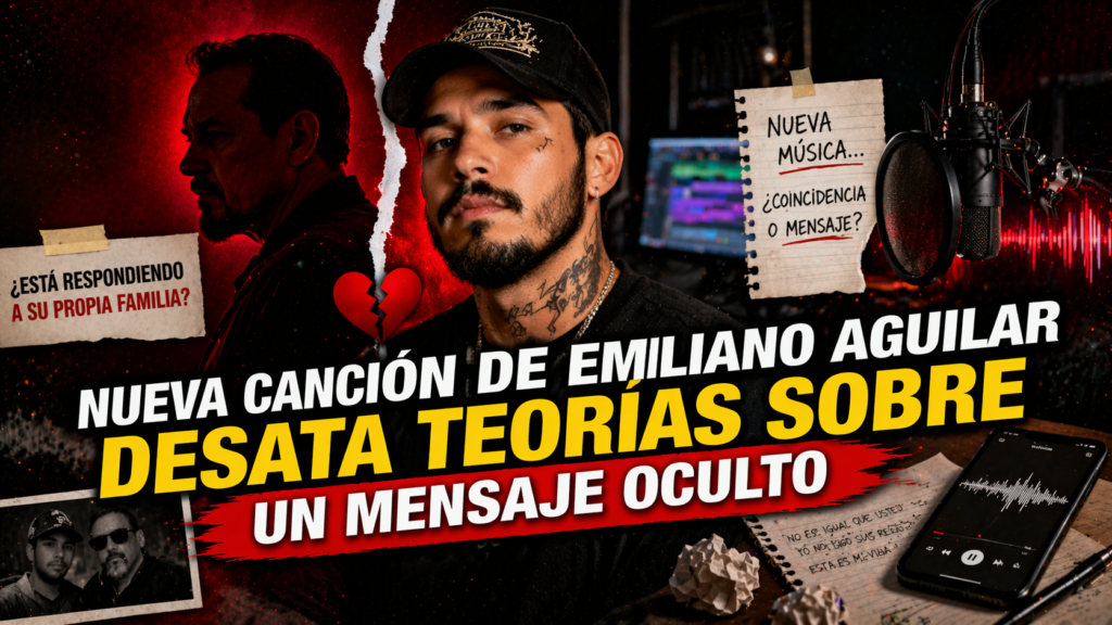 Nueva canción de Emiliano Aguilar desata teorías sobre un mensaje oculto