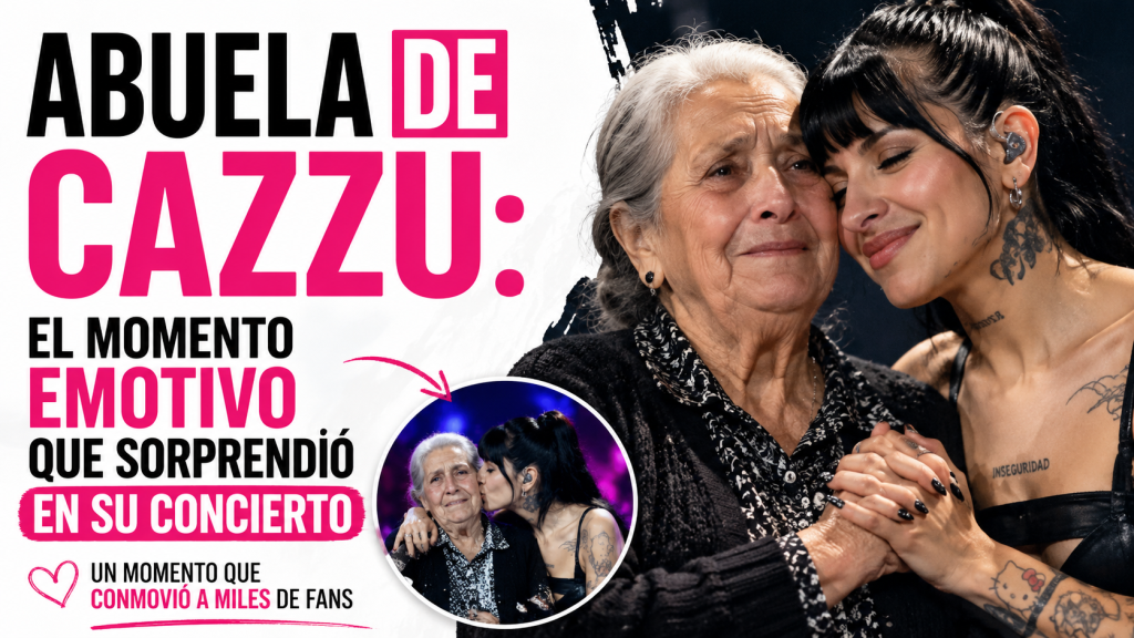 Abuela de Cazzu: El Momento Emotivo Que Sorprendió en Su Concierto