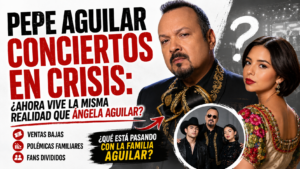 Pepe Aguilar Conciertos en Crisis: ¿Ahora Vive La Misma Realidad Que Ángela Aguilar?