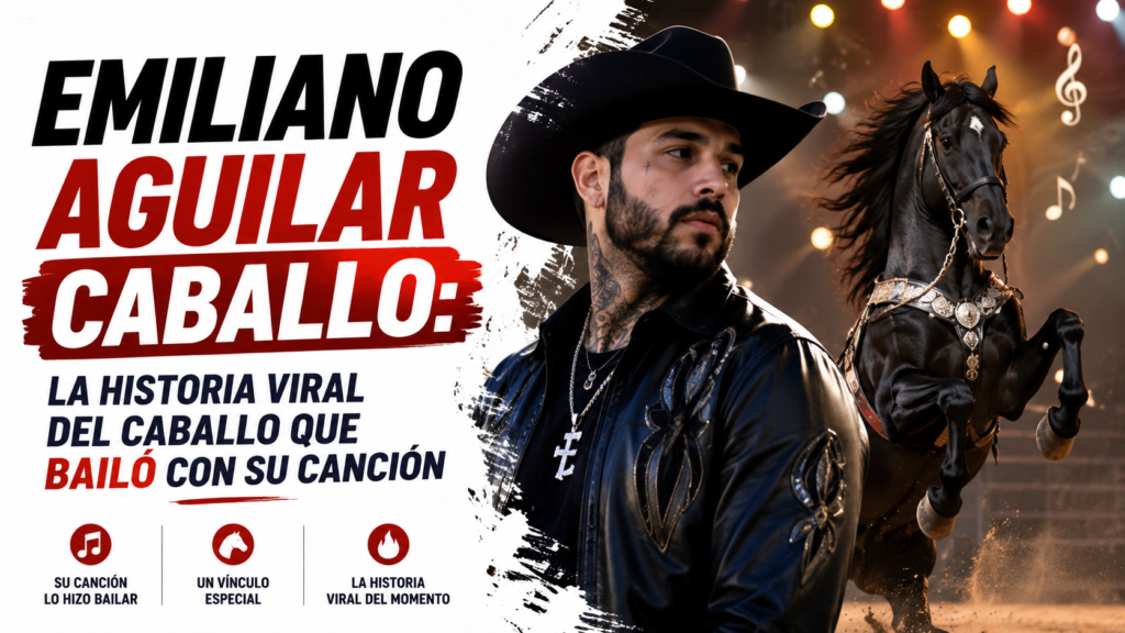 Emiliano Aguilar Caballo: La Historia Viral Del Caballo Que Bailó Con Su Canción