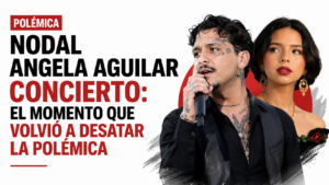 Nodal Angela Aguilar Concierto: El Momento Que Volvió A Desatar La Polémica