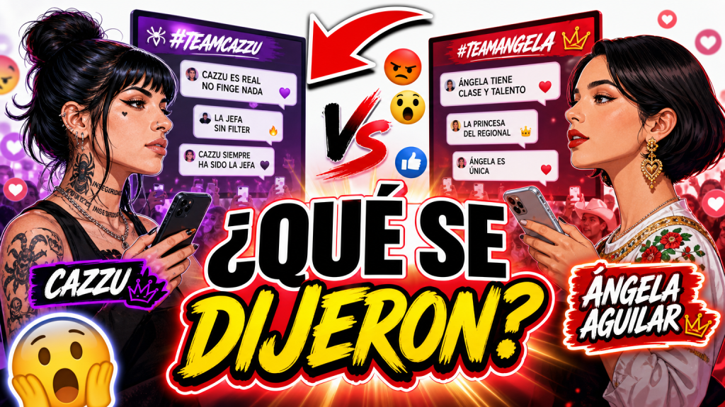 Cazzu y el Hermano de Selena Responden a la Carta de Angela Aguilar