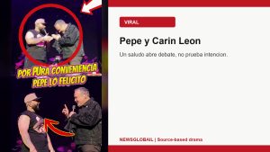 Pepe Aguilar Carin Leon segun un short viral de La Grandiosa