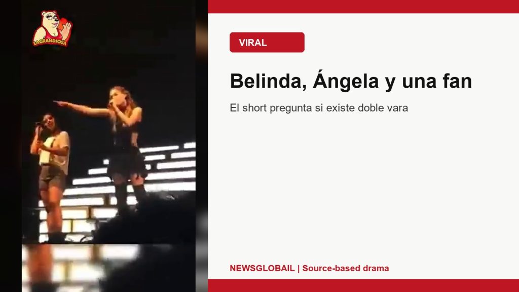 Belinda Ángela Aguilar fan según un short viral de La Grandiosa