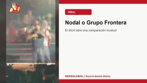 Nodal o Grupo Frontera segun un short viral de La Grandiosa