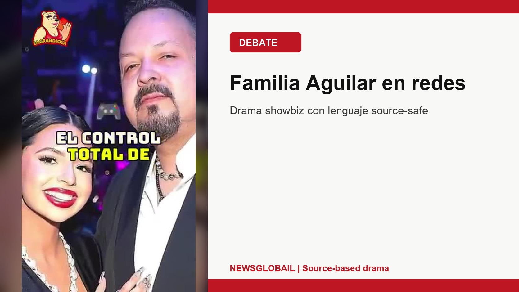 Debate sobre Pepe Aguilar dinastía y familia Aguilar