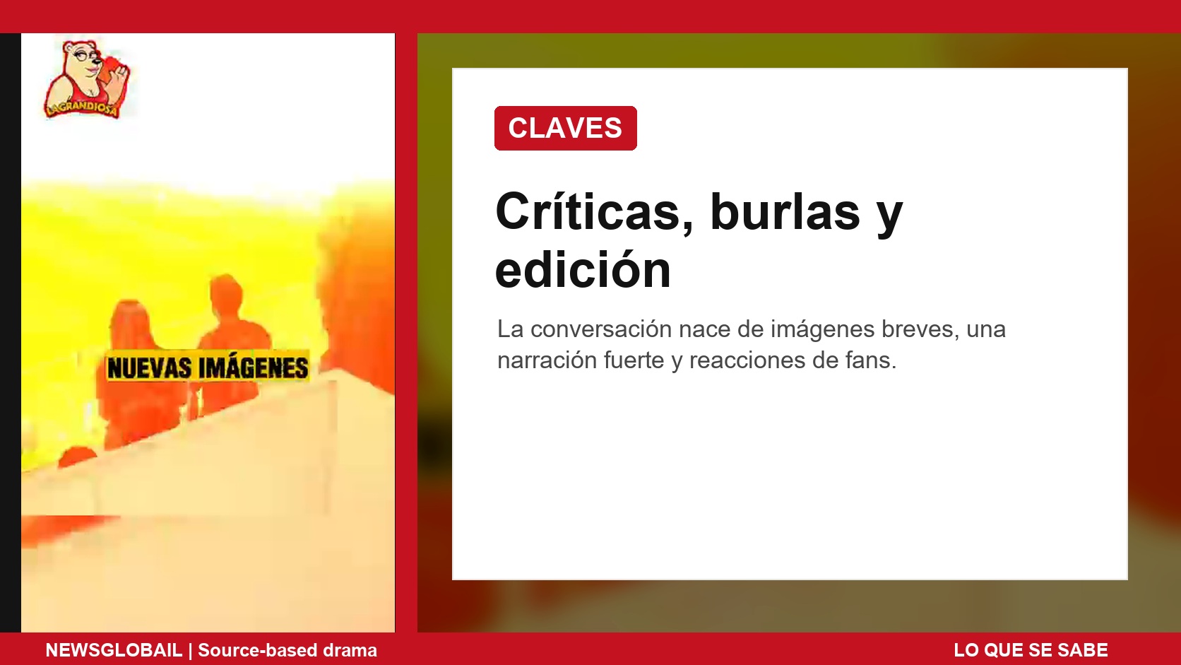 Claves del debate Ángela copia a Nodal