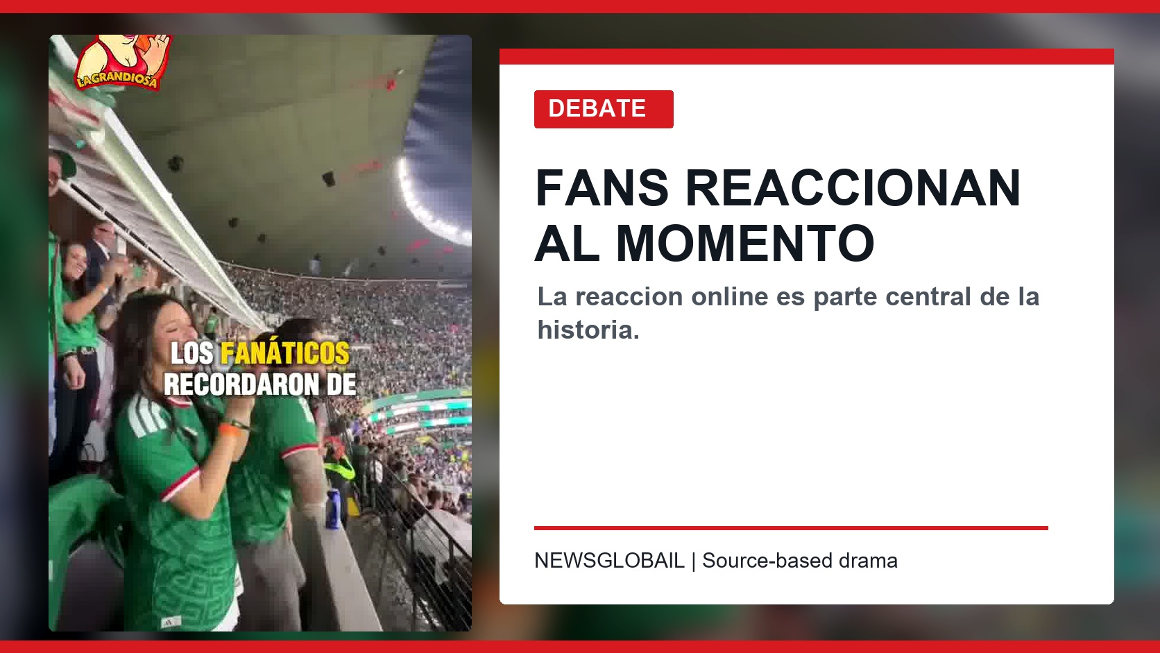 Angela en el partido de Mexico reaccion de fans y debate
