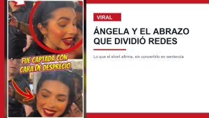 Ángela incómoda fan según short viral de La Grandiosa