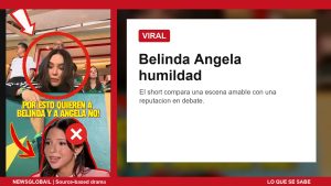 Belinda Angela humildad segun un short viral
