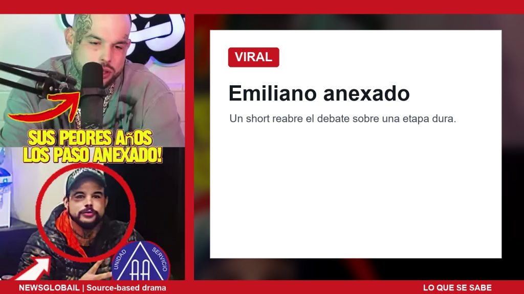 Emiliano anexado según un short viral de La Grandiosa