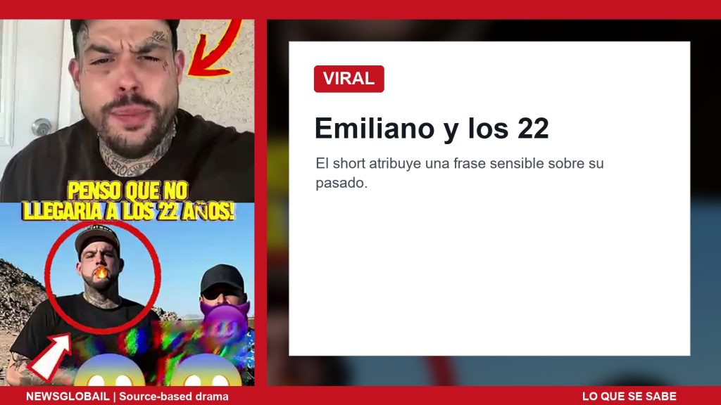Emiliano no llegaría vivo según un short viral de La Grandiosa