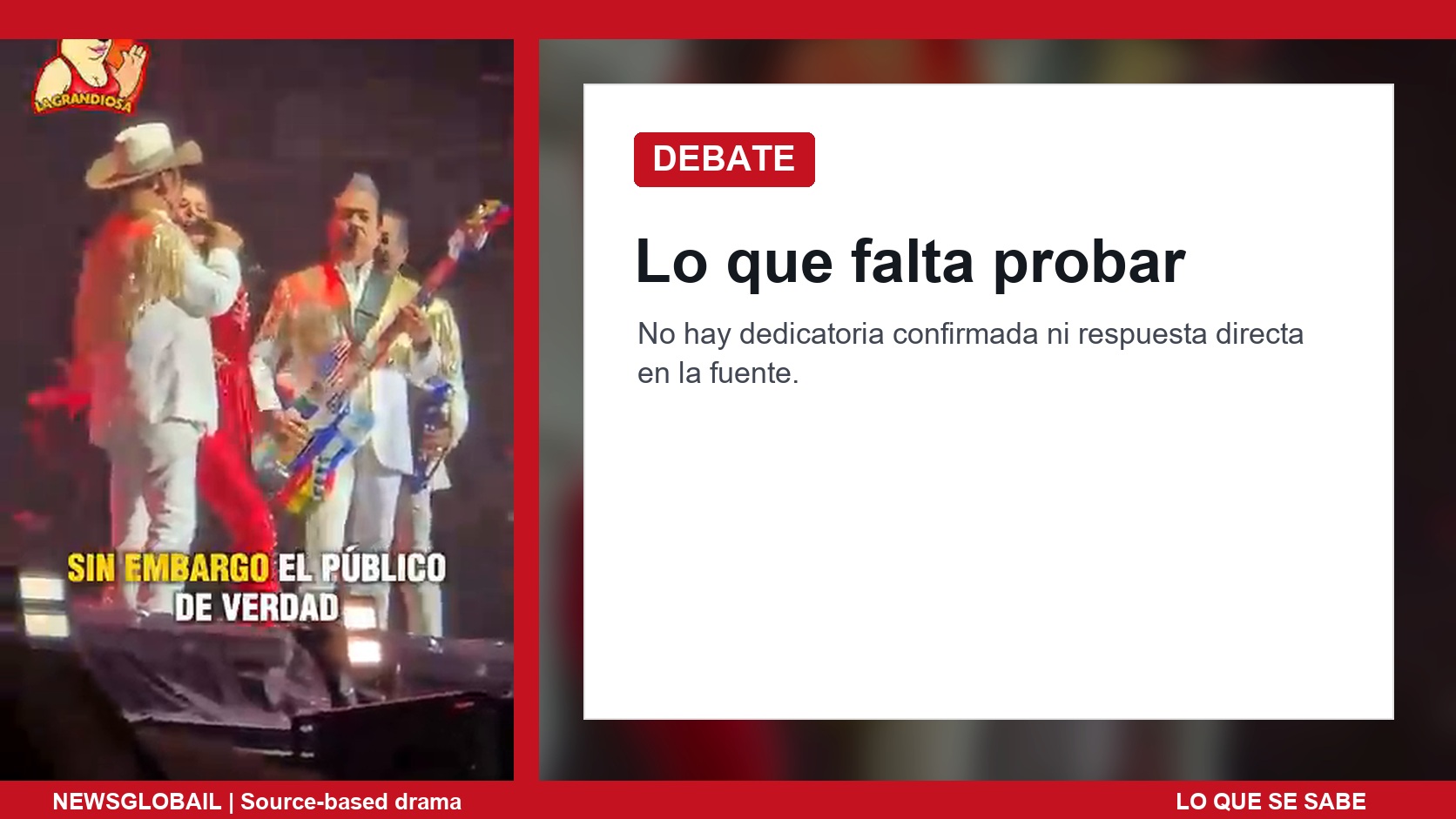 Debate source-safe sobre Majo y Emiliano