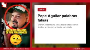 Pepe Aguilar palabras falsas segun un short viral
