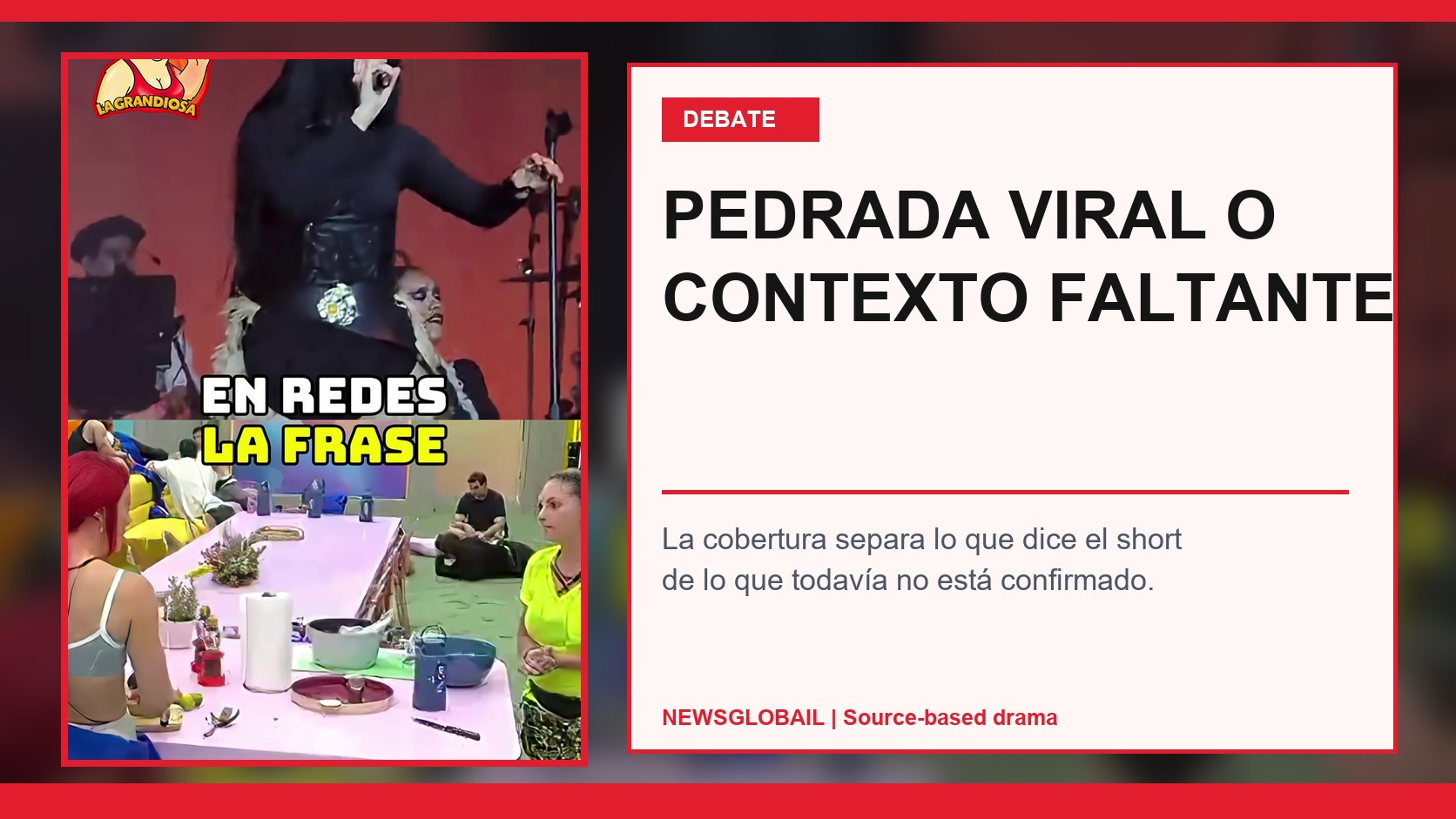 debate viral sobre Nodal Cazzu La Casa de los Famosos y redes