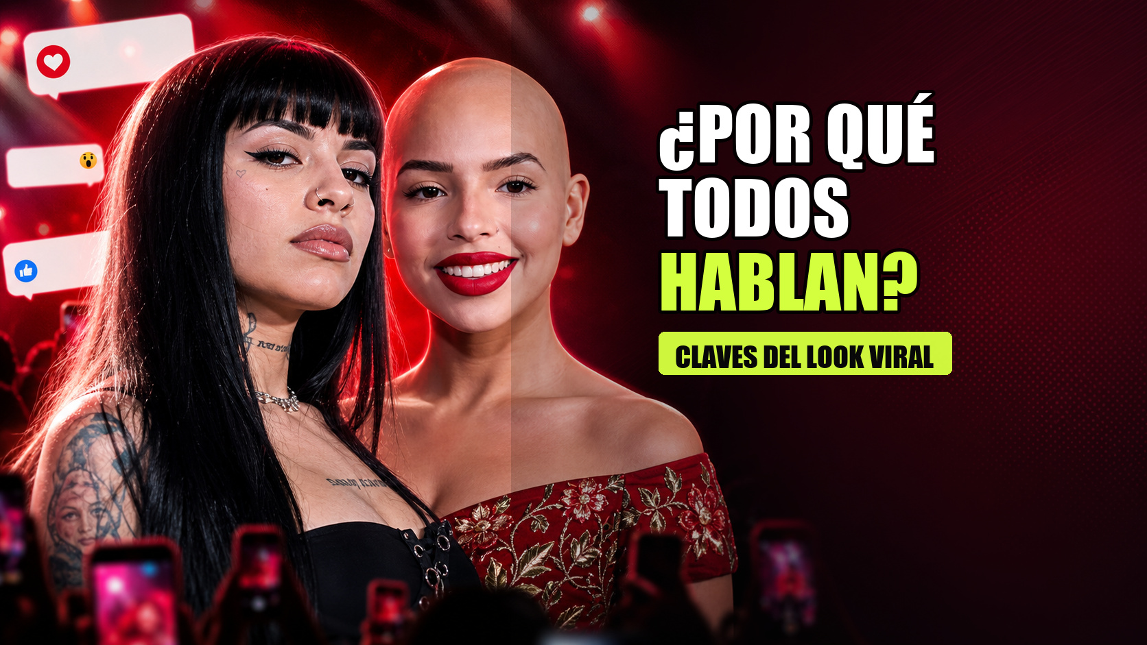 Cazzu y Ángela según un short viral sobre cabello