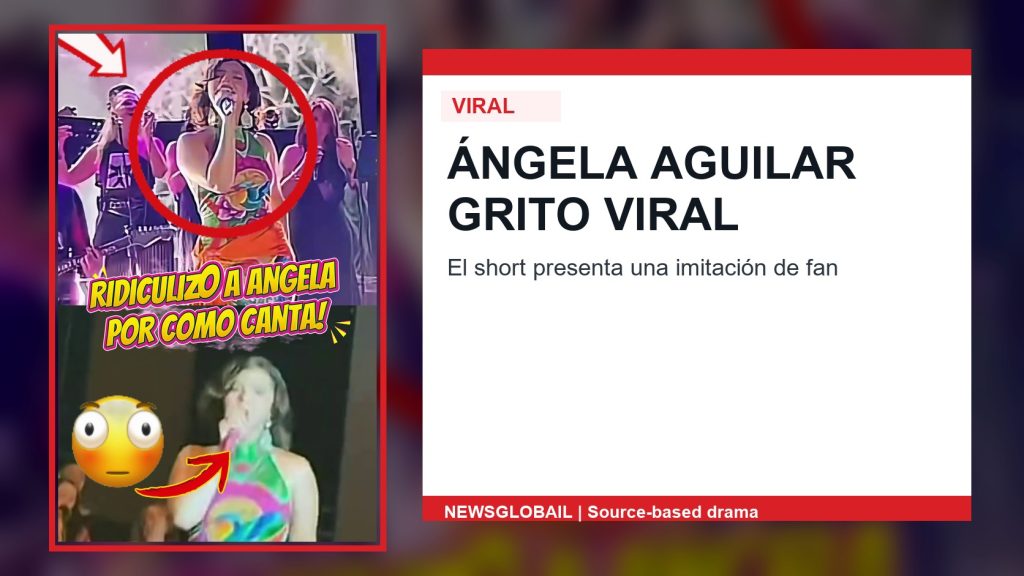 Ángela Aguilar grito viral en un short de La Grandiosa