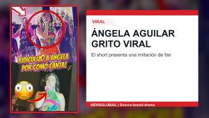 Ángela Aguilar grito viral en un short de La Grandiosa