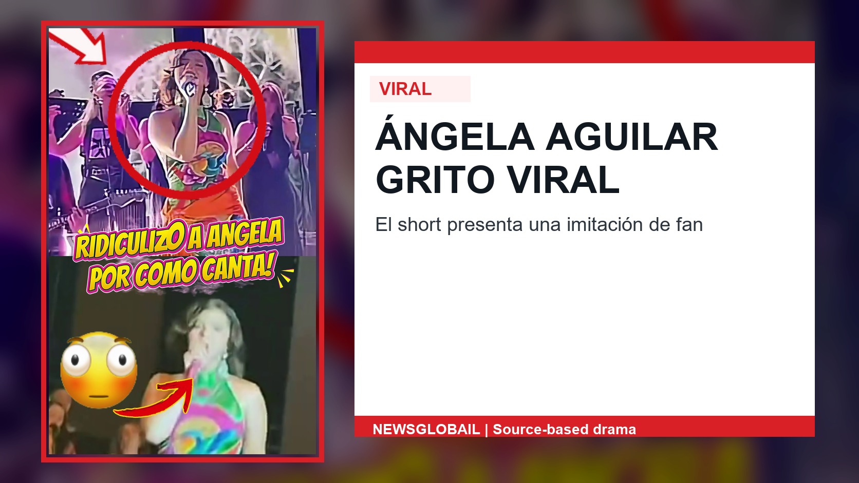 Ángela Aguilar grito viral en un short de La Grandiosa
