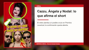 Cazzu Ángela Nodal Pepe según un short viral