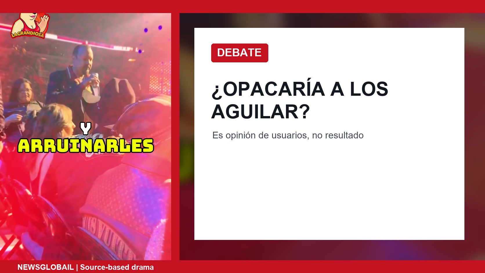 Debate sobre Cazzu en Premios Juventud
