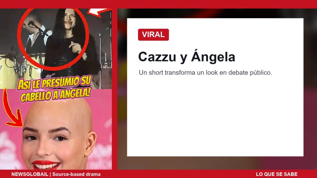 Cazzu y Ángela según un short viral sobre cabello