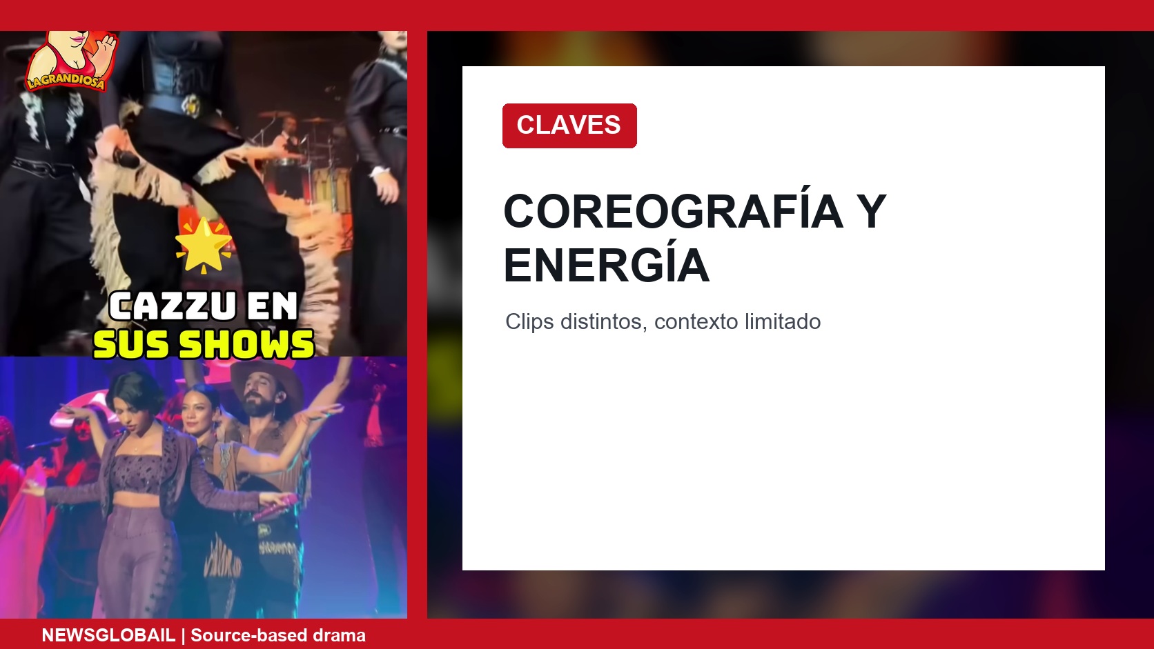 Claves de Cazzu y Ángela comparación de baile