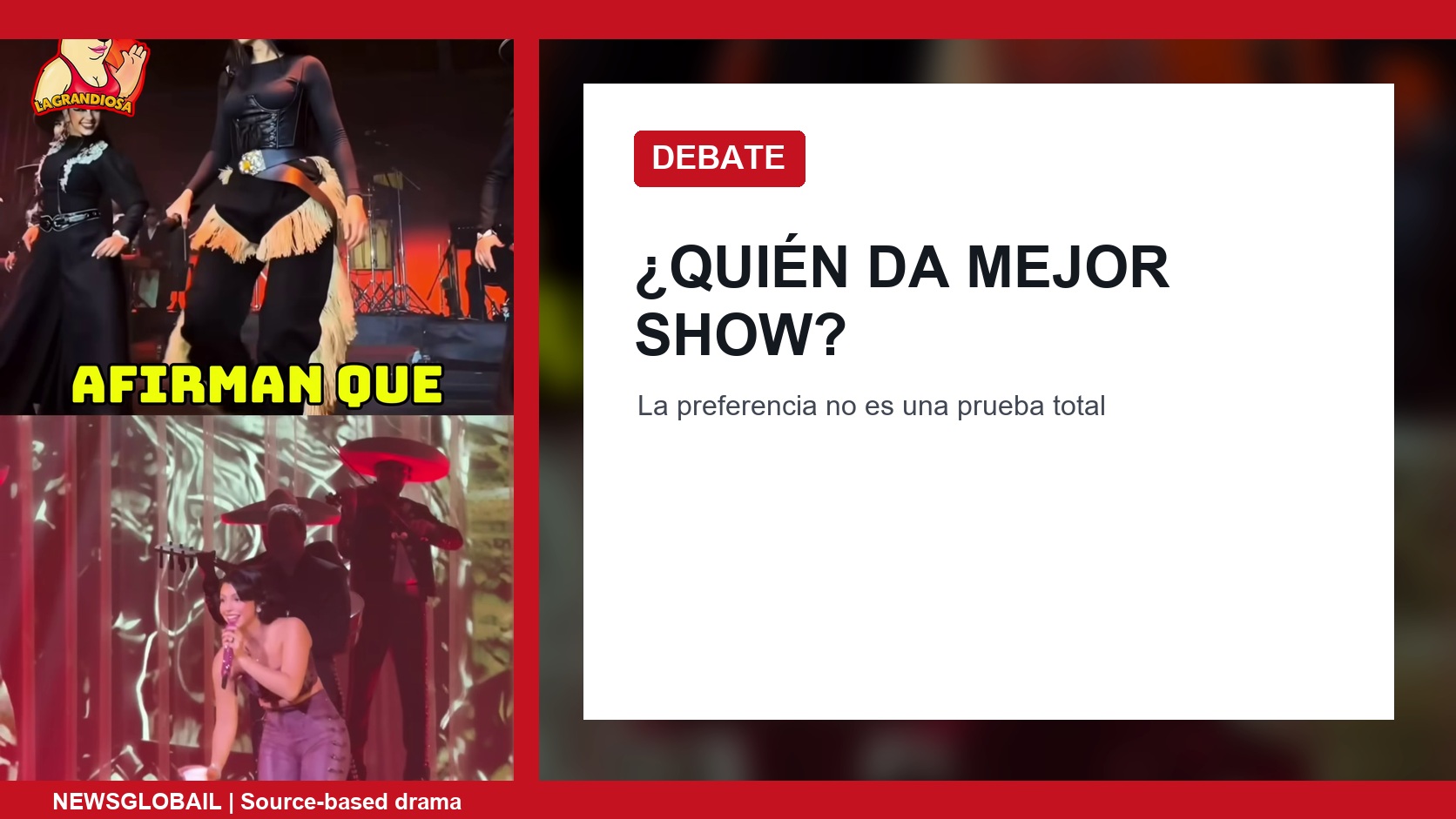 Debate sobre Cazzu y Ángela comparación de baile