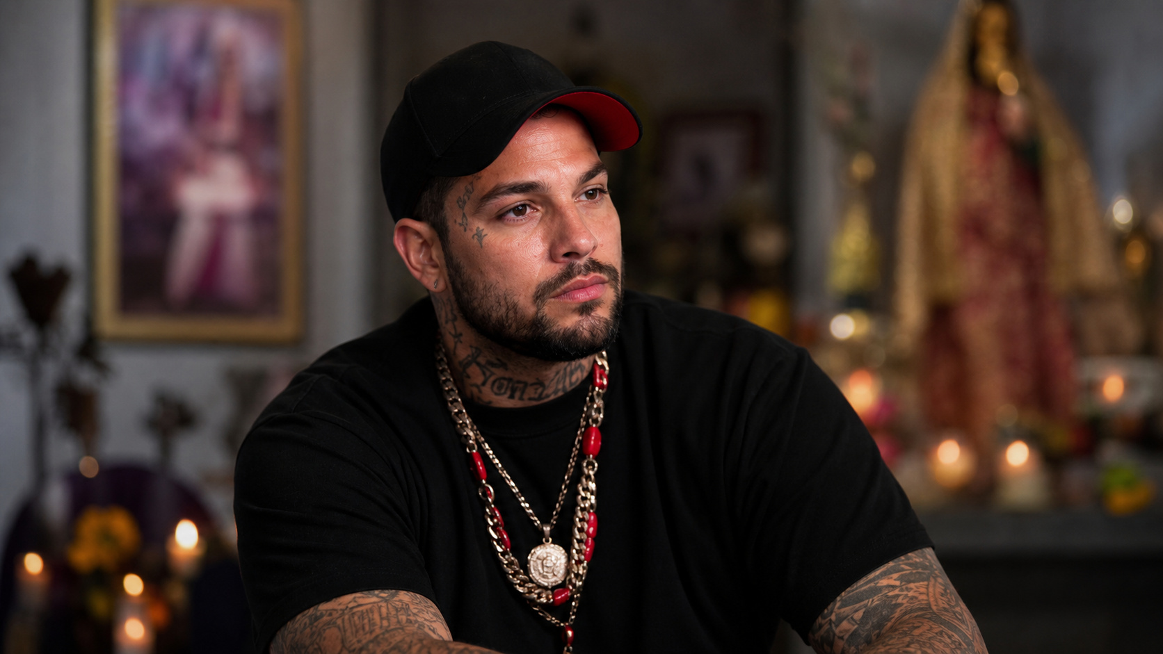 Debate sobre Emiliano Aguilar en la Santa Muerte