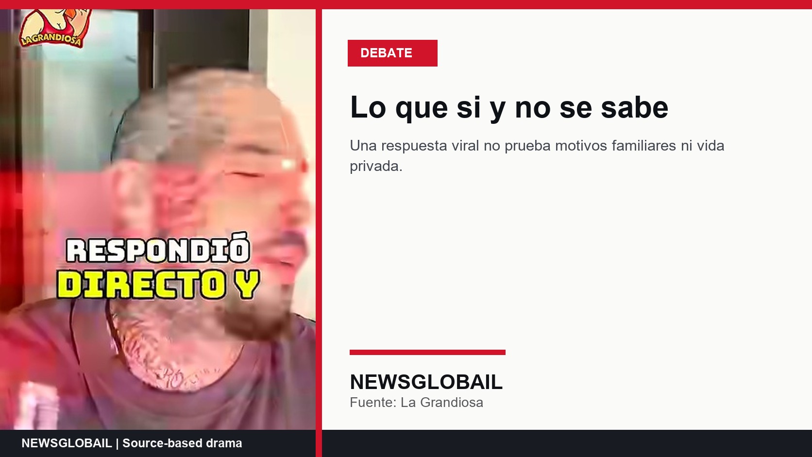 debate viral sobre Emiliano tatuaje cara sin pruebas privadas