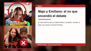 Majo Emiliano Aguilar segun un short viral de La Grandiosa