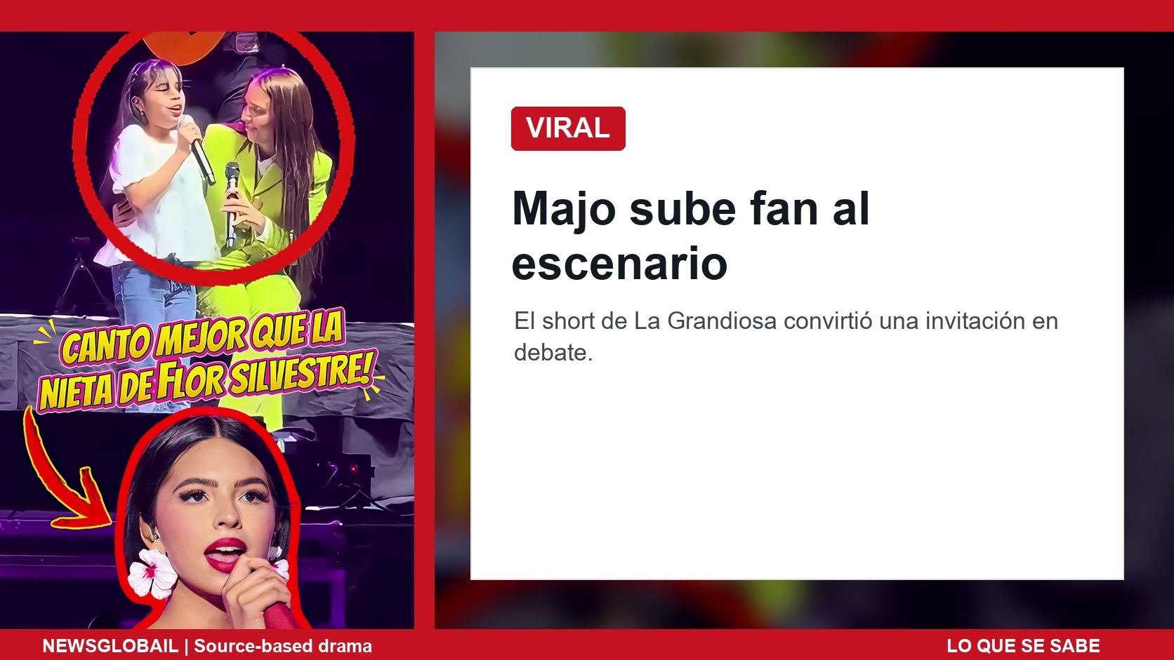 Majo sube fan
