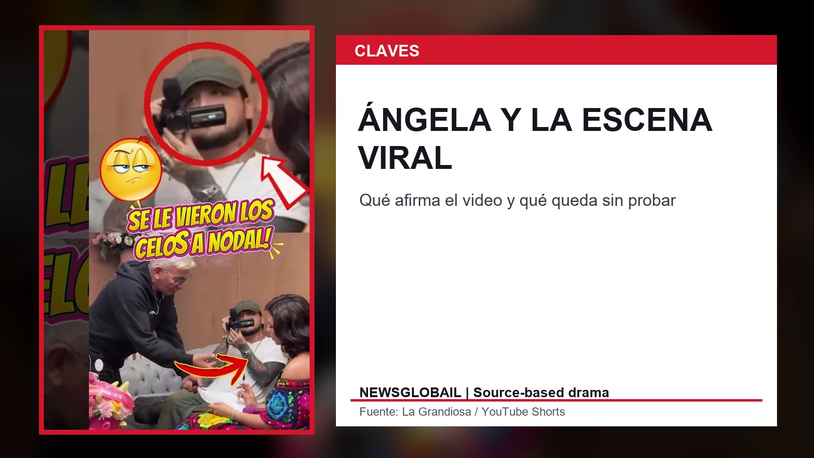 Claves de Nodal cara de celos y debate de fans