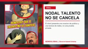 Nodal talento no se cancela en un short viral de La Grandiosa