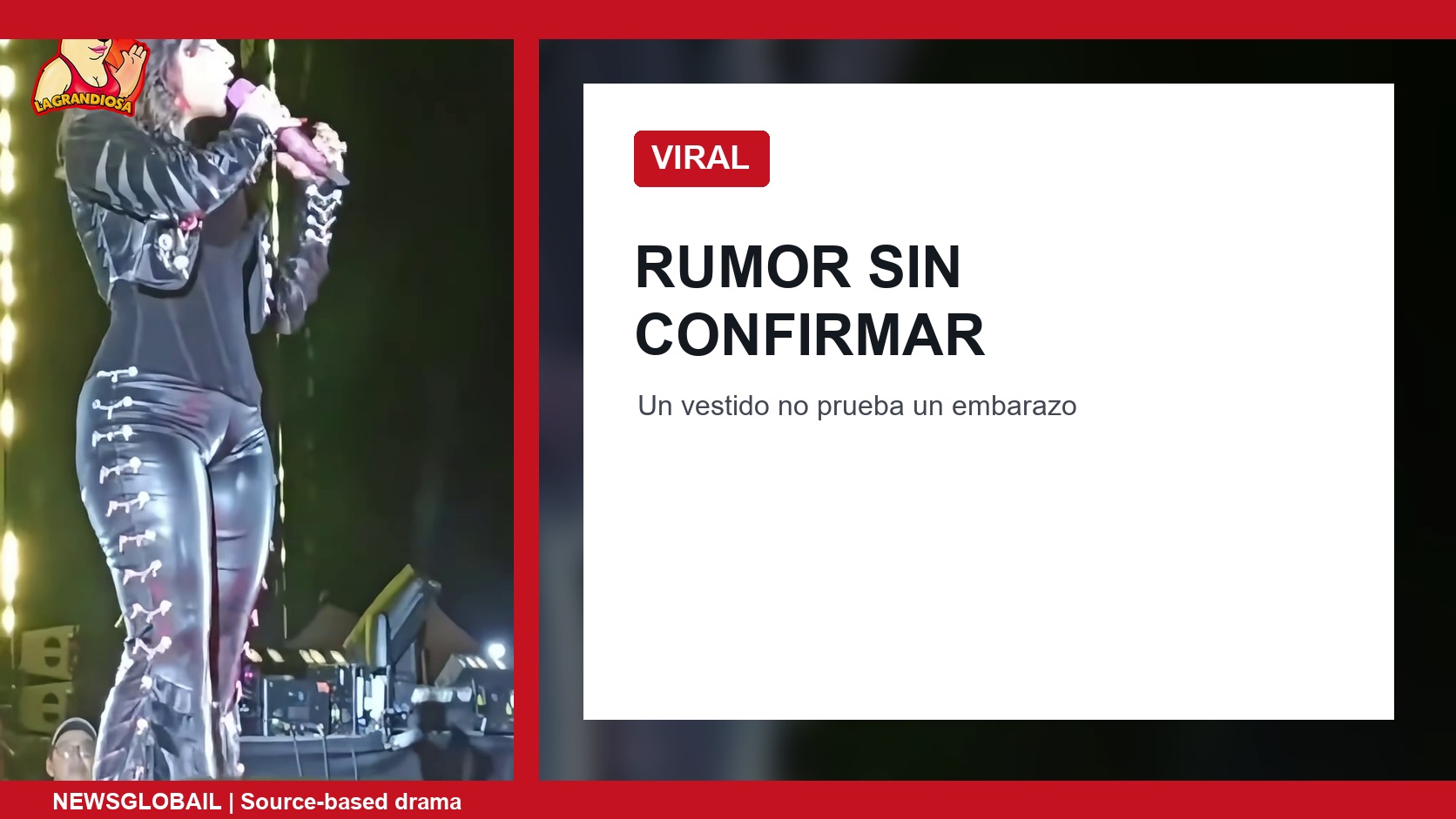 rumor de embarazo de Ángela Aguilar según un short viral