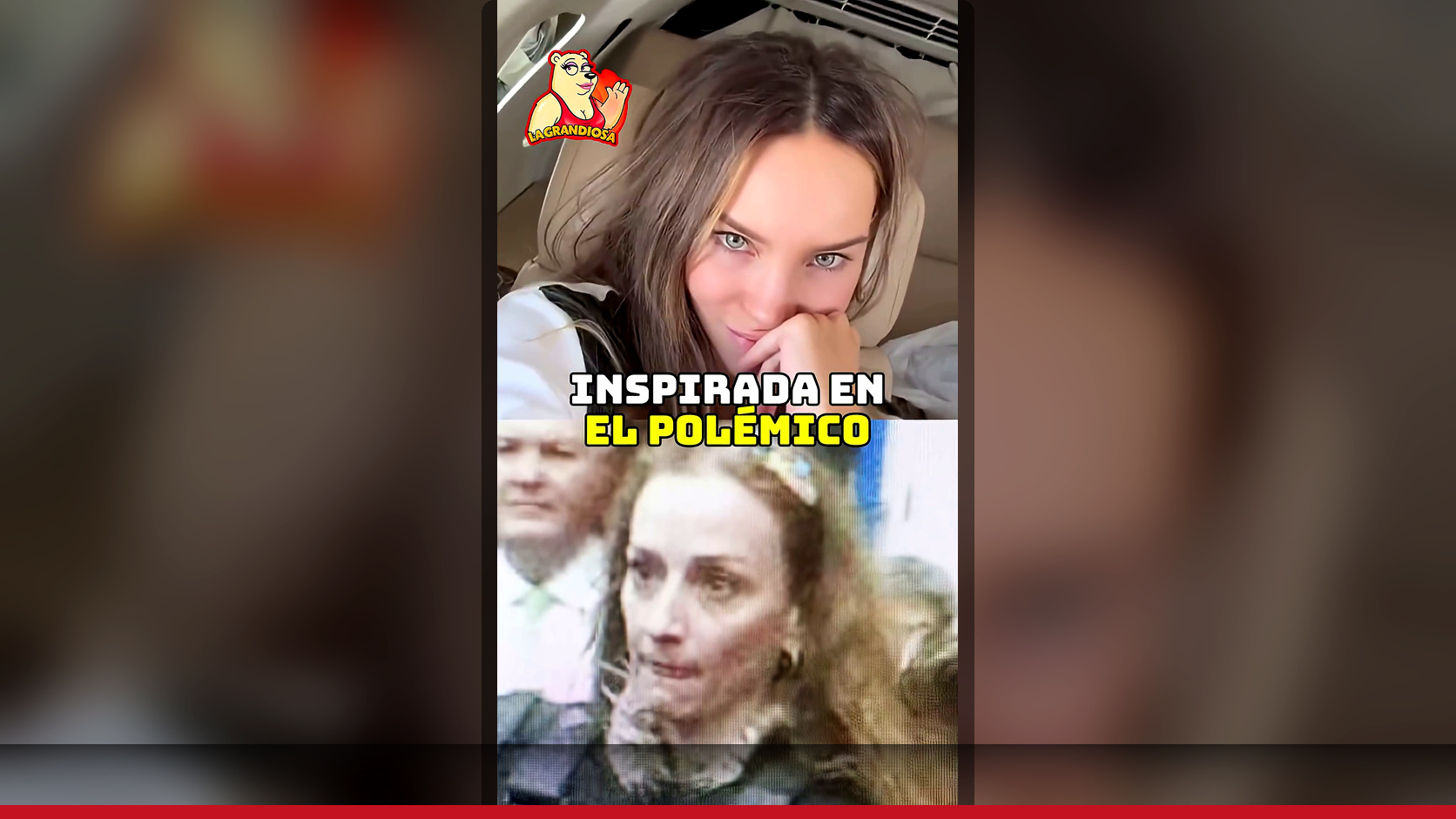 Belinda nueva miniserie: frame fuente reaccion
